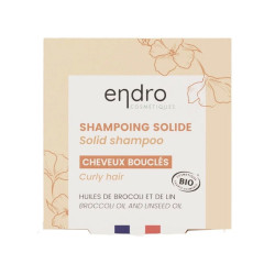 endro shampoing solide cheveux boucles brocoli lin