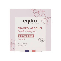 endro shampoing solide cheveux secs lin