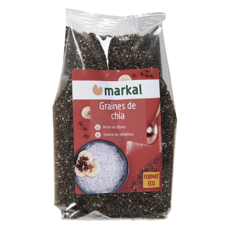 graines de chia bio markal 250g