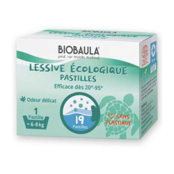pastilles de lessive écologique Biobaula