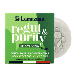 shampoing  cheveux gras Lamazuna regul & purify
