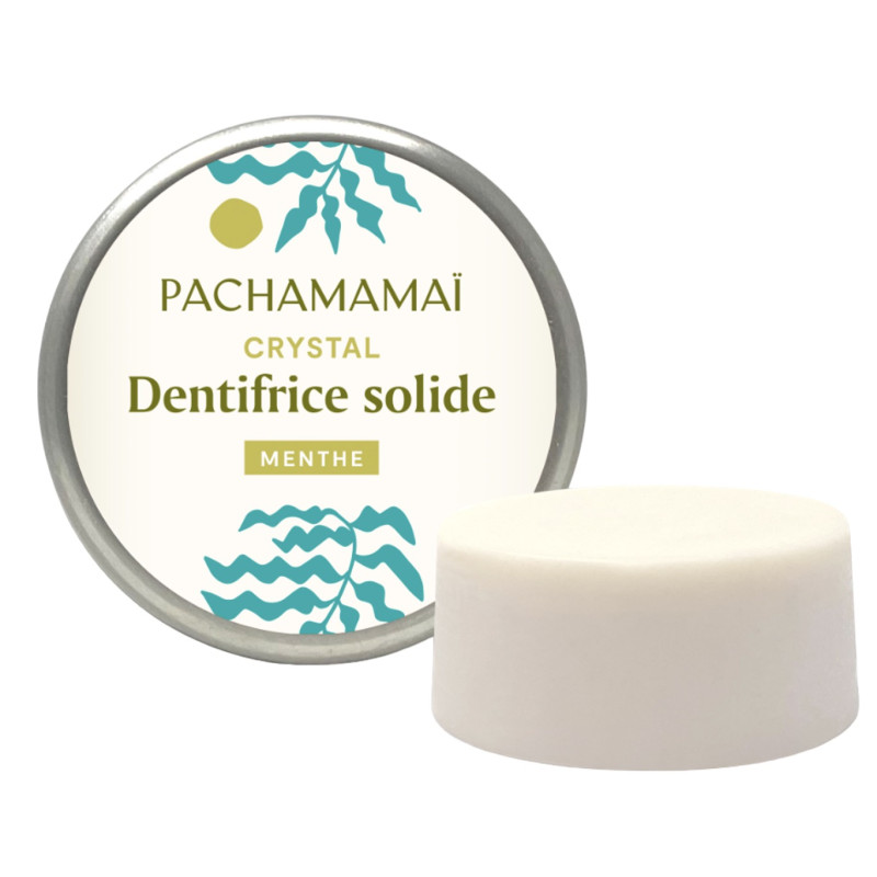 dentifrice solide crystal 25ml pachamamai