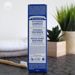 dr bronner - dentifrice menthe poivrée