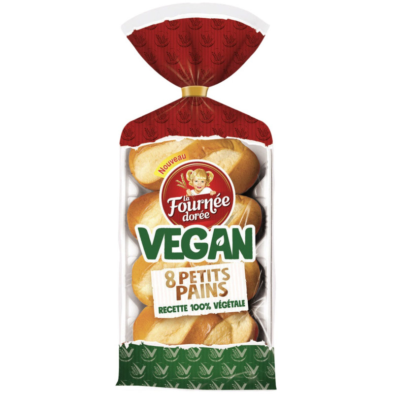 petits pains vegan la fournee doree x8