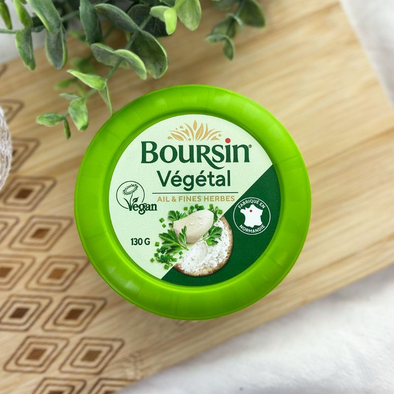 boursin vegan ail et fines herbes 130g