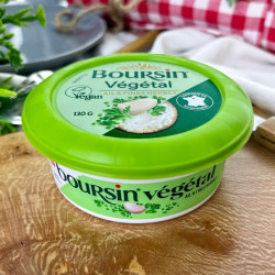 boursin vegetal ail et fines herbes 130g