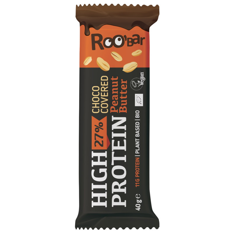 Roobar high protein cacahuete chocolat
