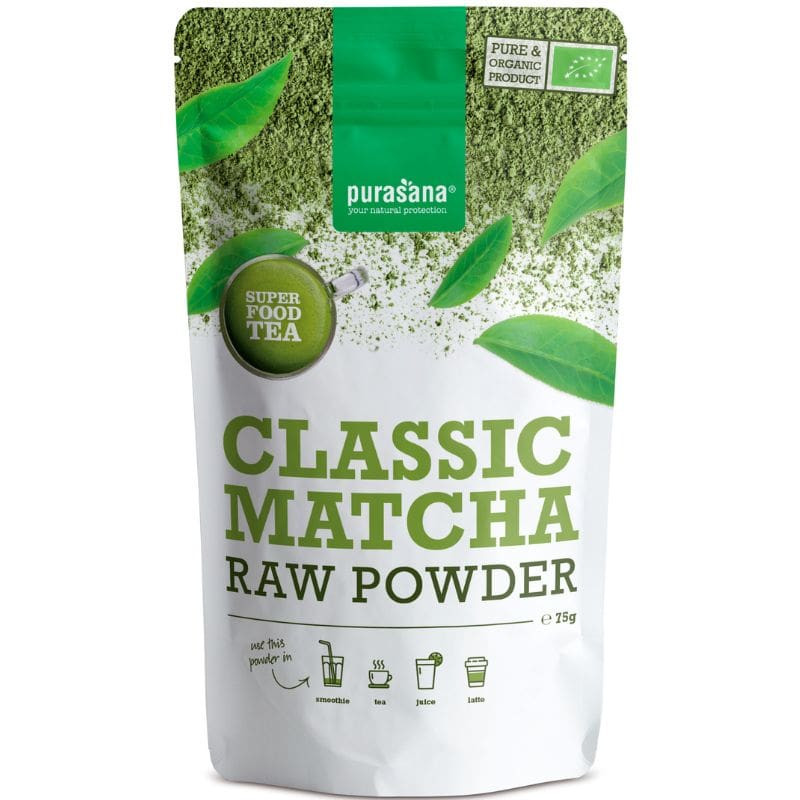 poudre de matcha bio purasana 75g