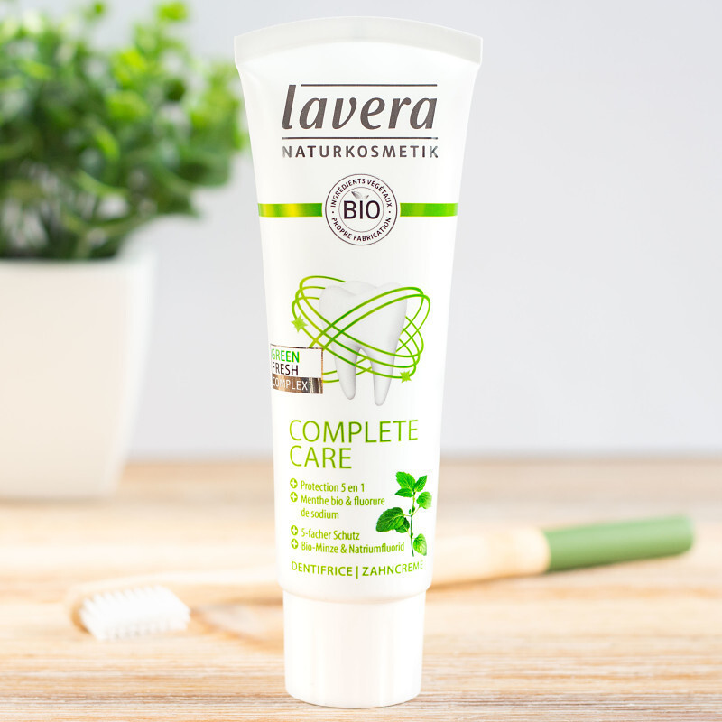 dentifrice lavera complete care menthe