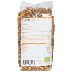 Mais Pop Corn bio MARKAL 500g back