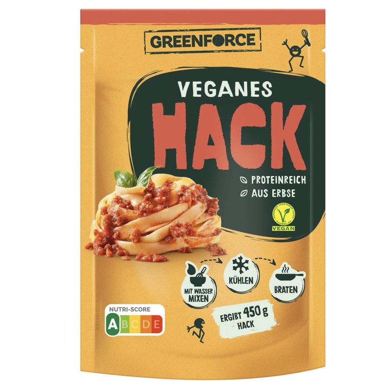 mix haché vegan hack Greenforce