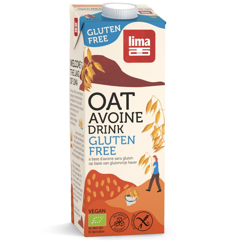 boisson avoine sans gluten lima