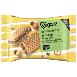 gaufrette wafer noisette Veganz