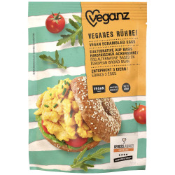 alternative aux oeufs brouilles Veganz