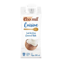 ecomil cuisine lait de coco bio