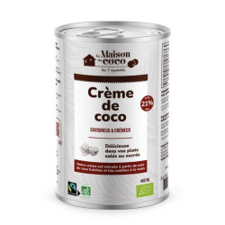crème de coco bio la maison du coco 400ml