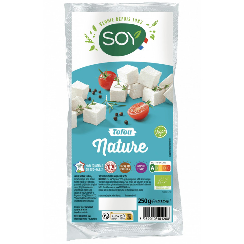 tofu nature soy 250g