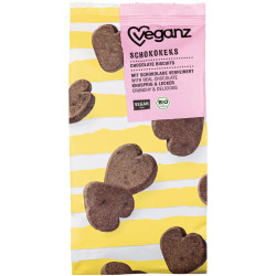 biscuits coeurs au chocolat Veganz