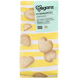 biscuits coeurs au citron Veganz