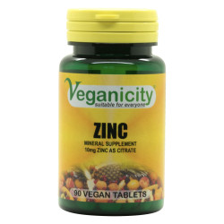 zinc 10mg Veganicity