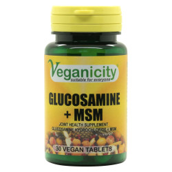 Glucosamine + MSM veganicity