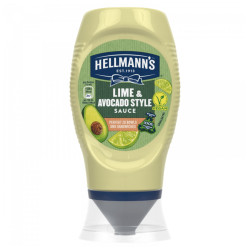 sauce citron vert avocat vegan Hellmanns