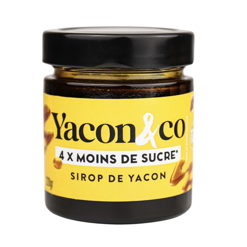 sirop de yacon bio yacon & co 200g