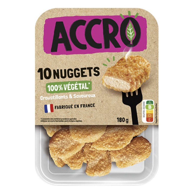 nuggets vegetaux accro