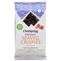 clearspring seaveg crispies curcuma