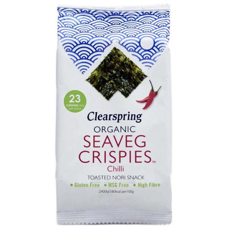 clearspring seaveg crispies chili