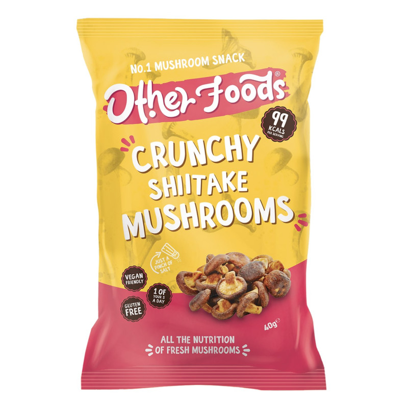 other foods crunchy shiitake mushroom 40g