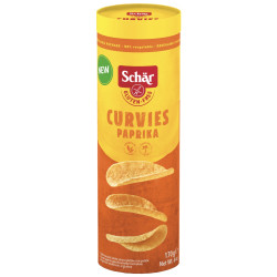 curvies paprika schar 170g