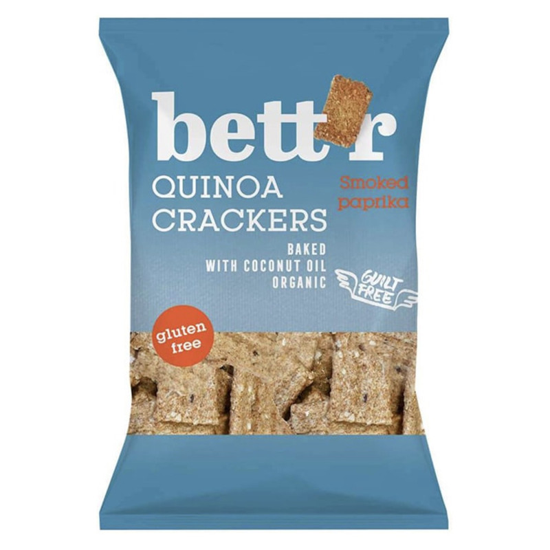 Crackers quinoa paprika fume bettr 100g