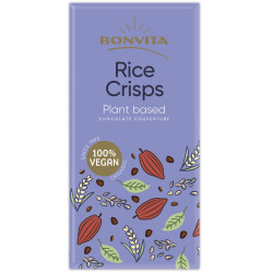 tablette chocolat vegan au riz soufflé rice crisps bonvita