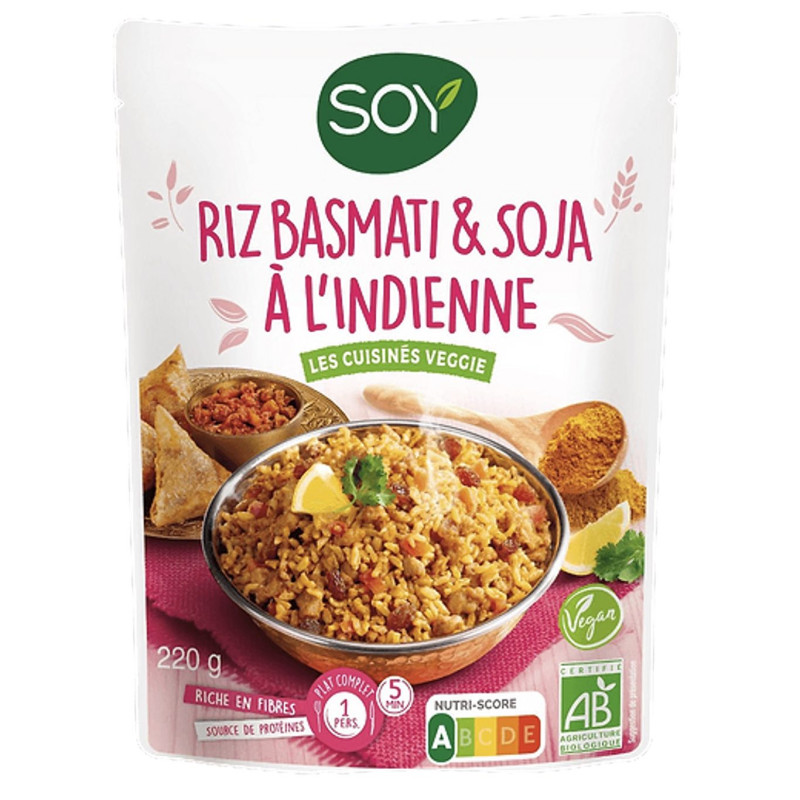 riz basmati soja à l'indienne Soy