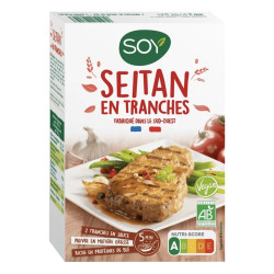 seitan en tranches soy