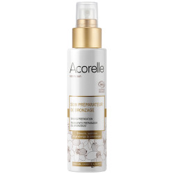 soin préparateur de bronzage Acorelle