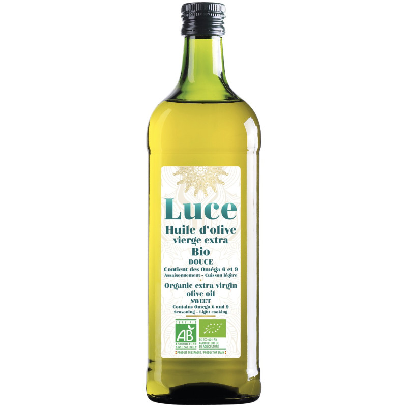 Huile olive vierge extra Bio luce