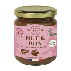 Nut & Bon Pâte à Tartiner Noiseraie Productions 220g