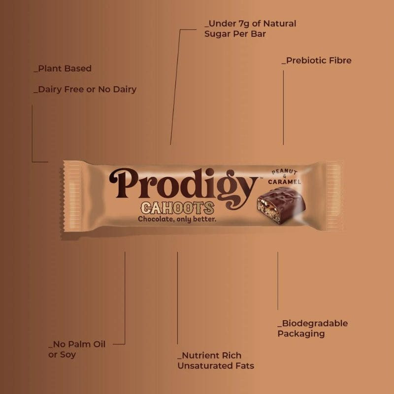 prodigy barre chocolatee cahoots cacahuetes caramel