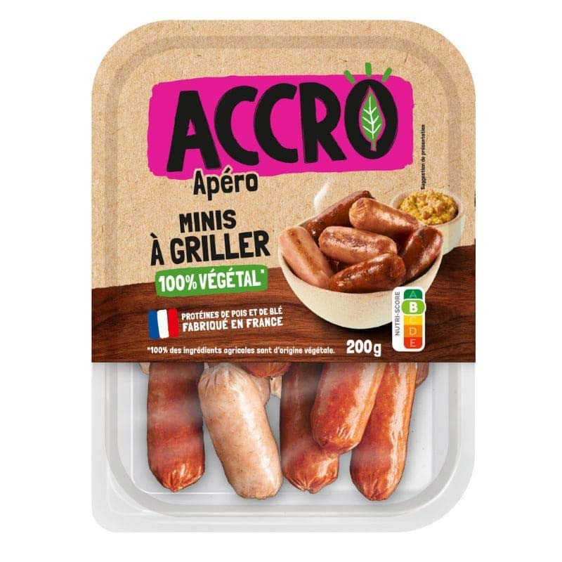 minis à griller végétales accro