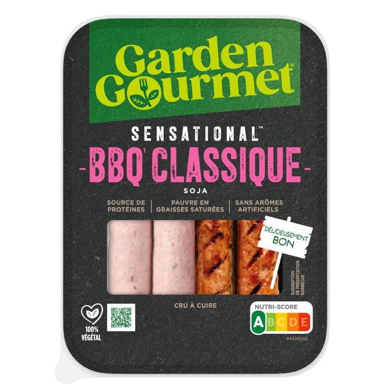 sensational bbq classique garden gourmet 180g