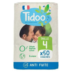couches tidoo Jumbo Pack T4 (7/ 18kg) - x50 couches