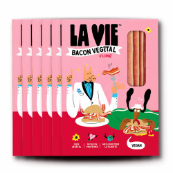 Lot bacon végétal la vie x6