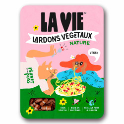lardons végétaux nature La Vie