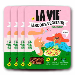 Lot lardons végétaux la vie nature x4