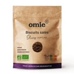 biscuits sales olives noires omie 100g