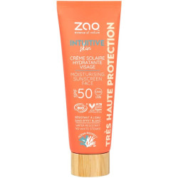 creme solaire hydratante visage zao make-up spf 50