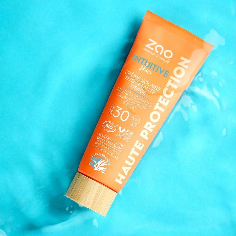 zao make-up creme solaire visage hydratante spf 30