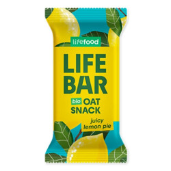 lifebar avoine citron lifefood 40g